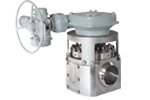 Hight-pressure plug valve for nuclear facilities